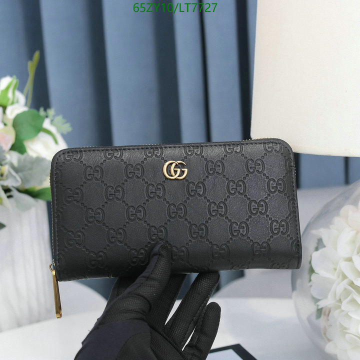 Gucci Bag-(4A)-Wallet-,Code: LT7727,$: 65USD