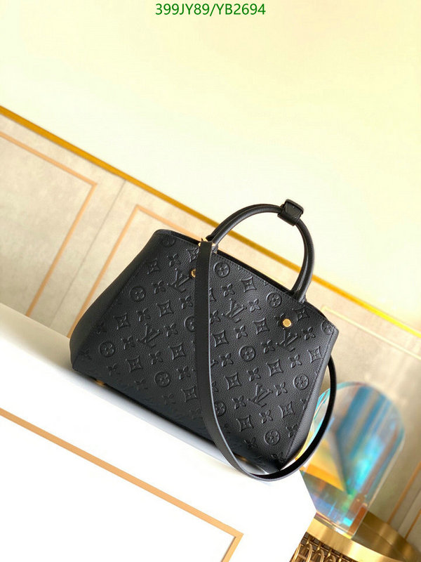 LV Bags-(Mirror)-Handbag-,Code: YB2694,$: 399USD