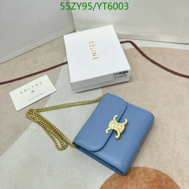 Celine Bag-(4A)-Wallet-,Code: YT6003,$: 55USD