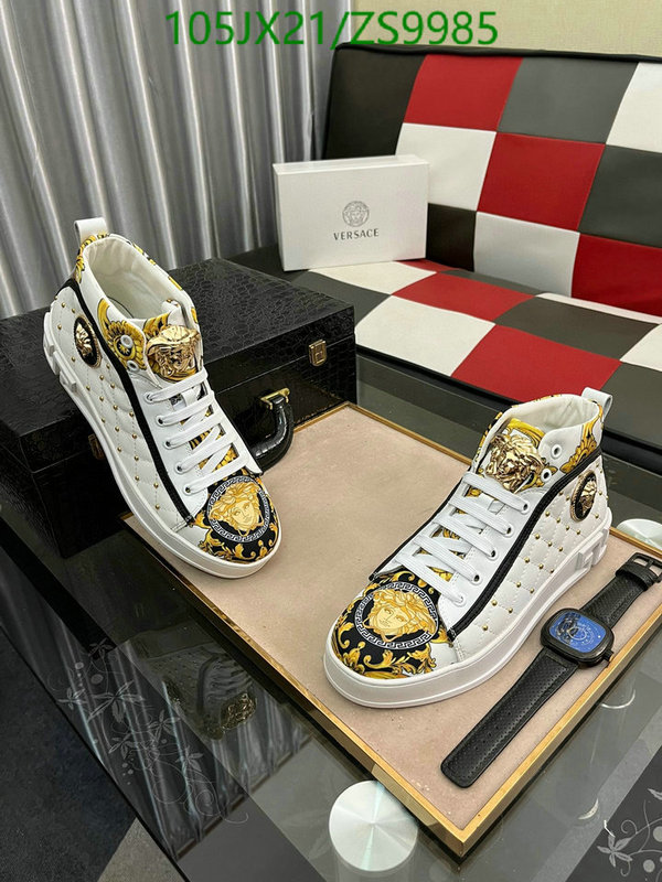 Men shoes-Versace, Code: ZS9985,$: 105USD