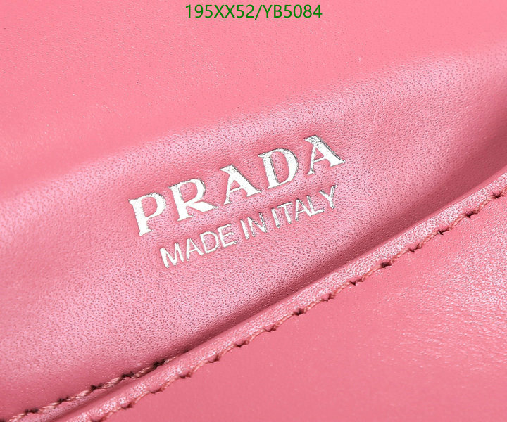 Prada Bag-(Mirror)-Diagonal-,Code: YB5084,$: 195USD