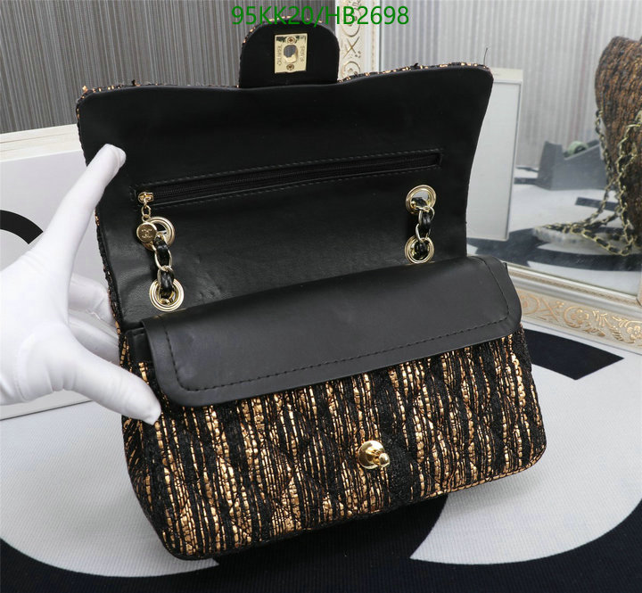 Chanel Bags ( 4A )-Diagonal-,Code: HB2698,$: 95USD