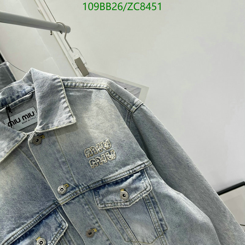 Clothing-MIUMIU, Code: ZC8451,$: 109USD