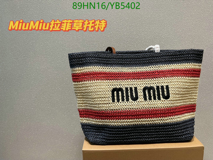 Miu Miu Bag-(4A)-Handbag-,Code: YB5402,$: 89USD