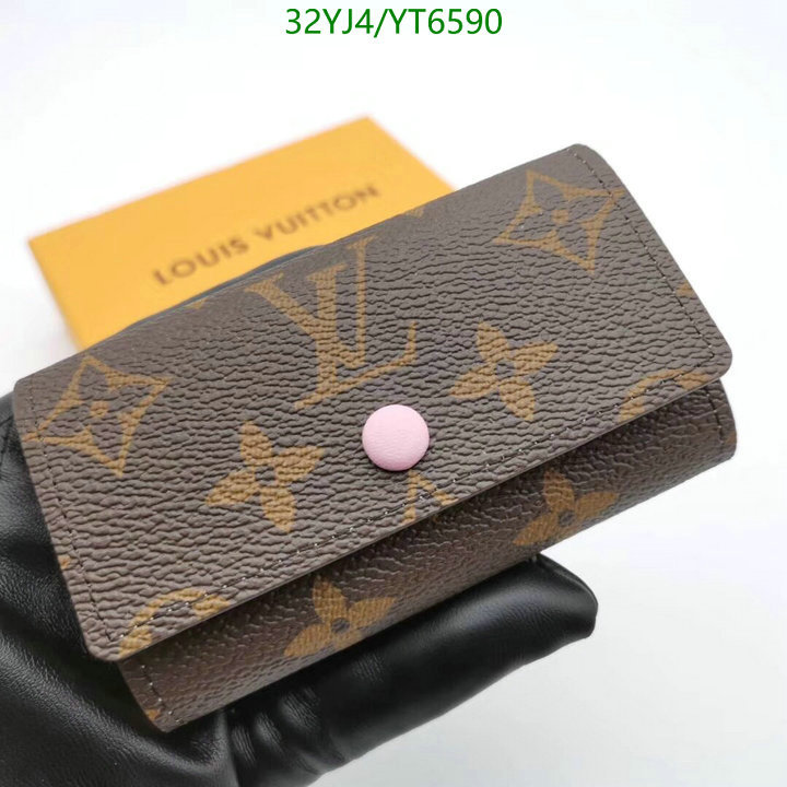 LV Bags-(4A)-Wallet-,Code: YT6590,$: 32USD