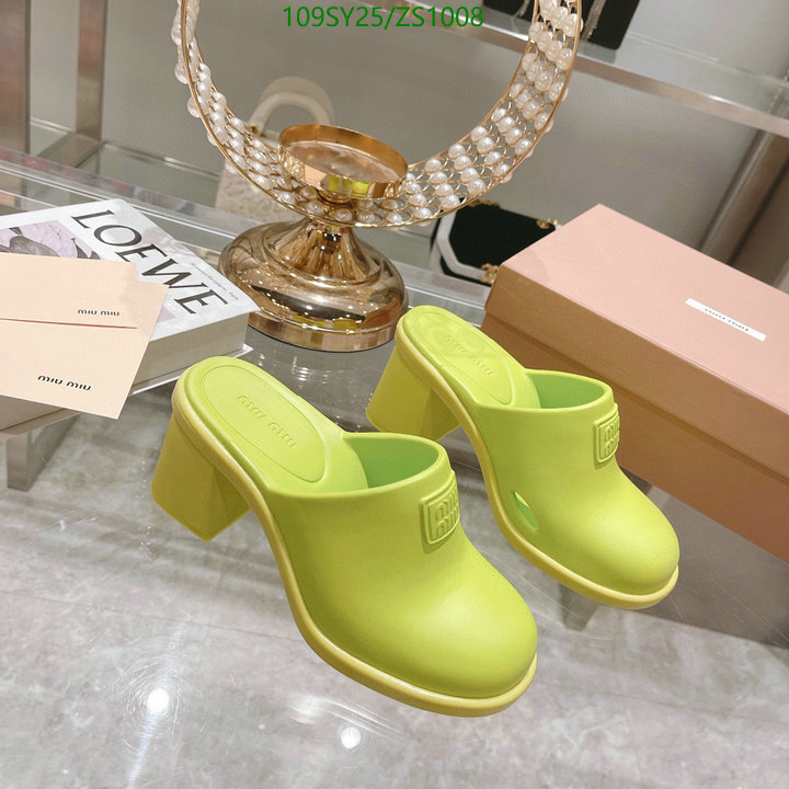 Women Shoes-Miu Miu, Code: ZS1008,$: 109USD