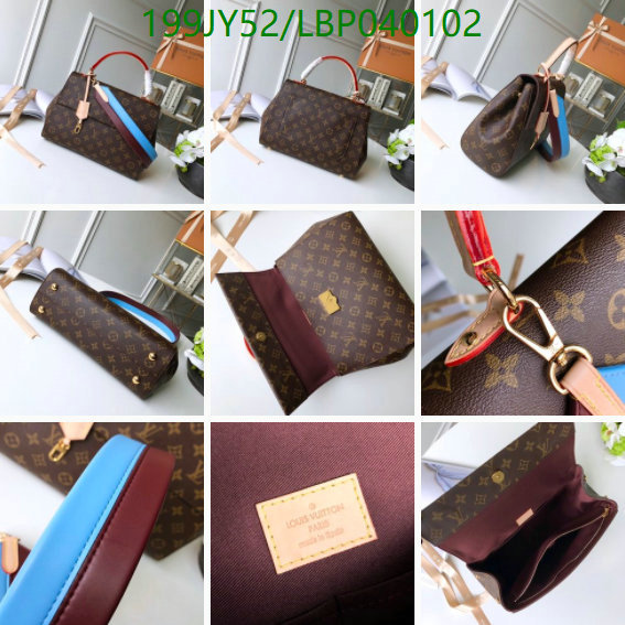 LV Bags-(Mirror)-Handbag-,Code: LBP040102,$: 199USD