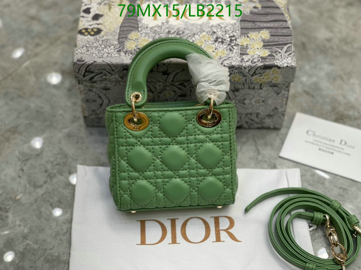 Dior Bags-(4A)-Lady-,Code: LB2215,$: 79USD