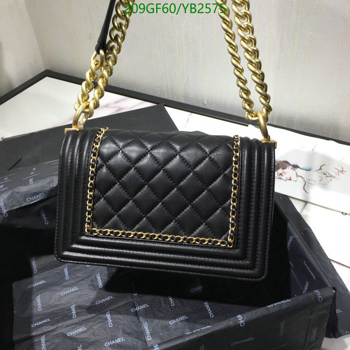 Chanel Bags -(Mirror)-Le Boy,Code: YB2575,$: 209USD