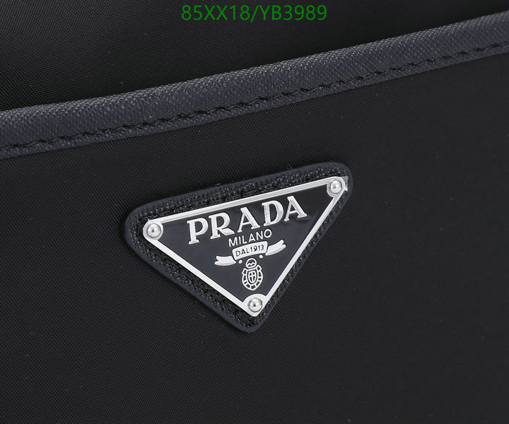 Prada Bag-(Mirror)-Clutch-,Code: YB3989,$: 85USD