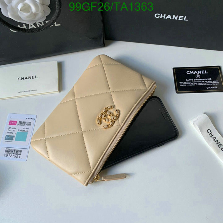 Chanel Bags -(Mirror)-Wallet-,Code: TA1363,$: 99USD