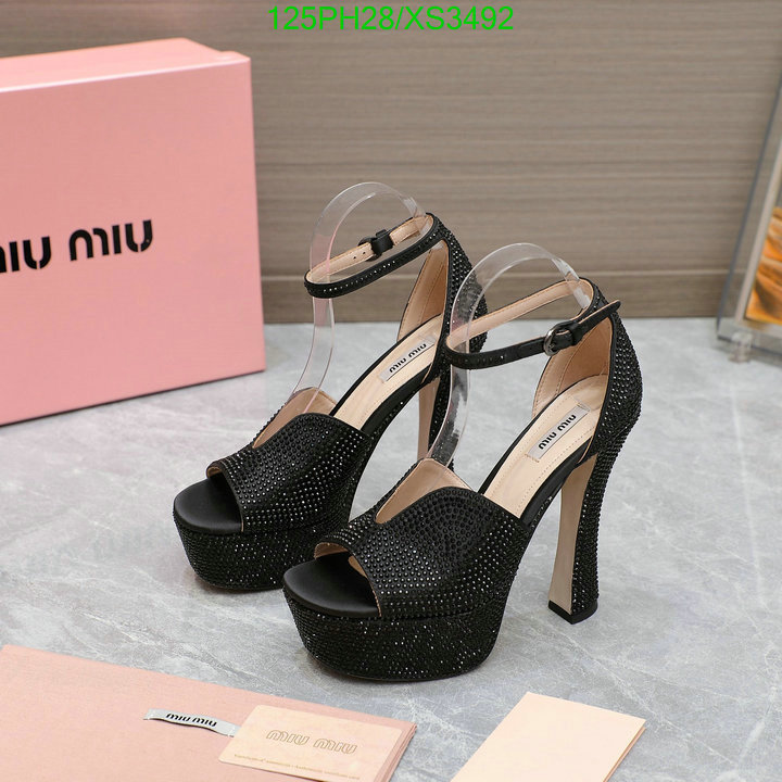 Women Shoes-Miu Miu, Code: XS3492,$: 125USD