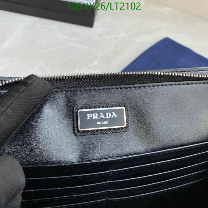 Prada Bag-(Mirror)-Wallet-,Code: LT2102,$: 105USD