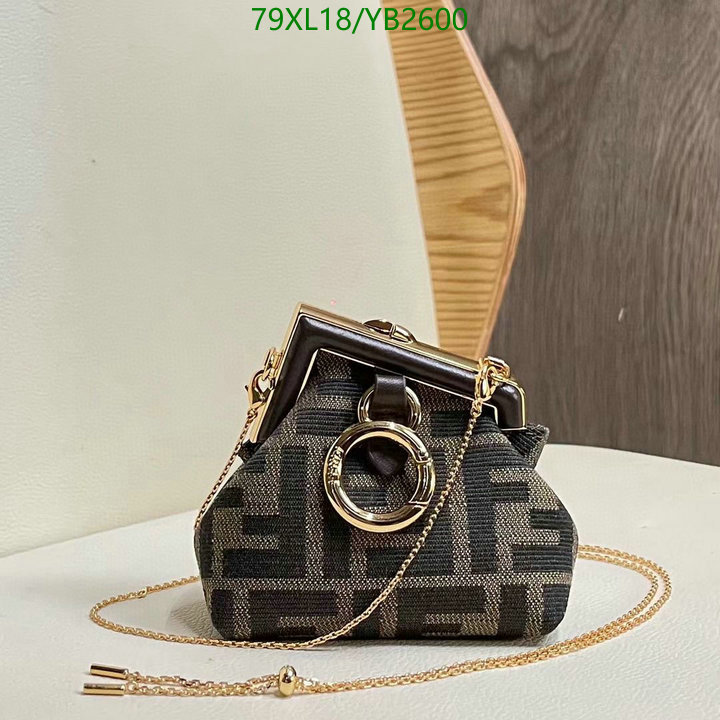 Fendi Bag-(4A)-First Series-,Code: YB2600,$: 79USD