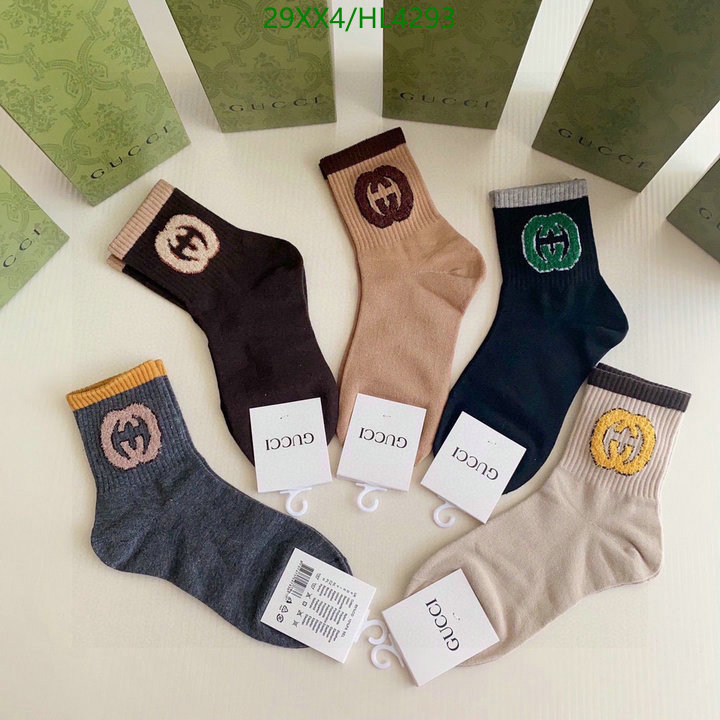 Sock-Gucci, Code: HL4293,$: 29USD