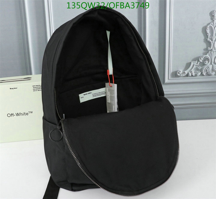 Off-White Bag-(Mirror)-Backpack-,Code: OFBA3749,$: 135USD