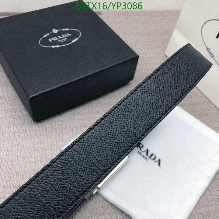 Belts-Prada, Code: YP3086,$: 69USD