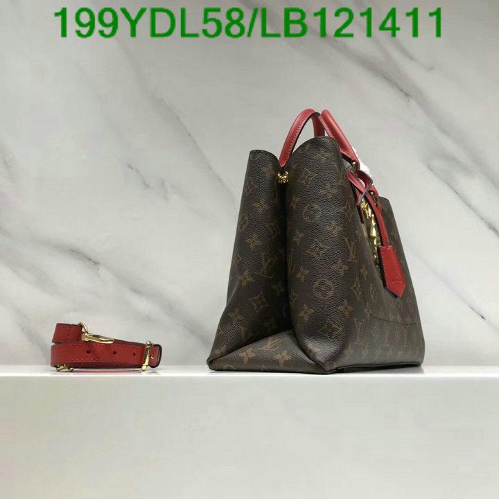 LV Bags-(Mirror)-Handbag-,Code: LB121411,$: 199USD