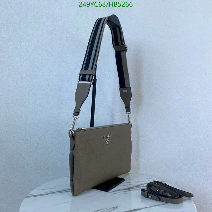 Prada Bag-(Mirror)-Handbag-,Code: HB5266,$: 249USD