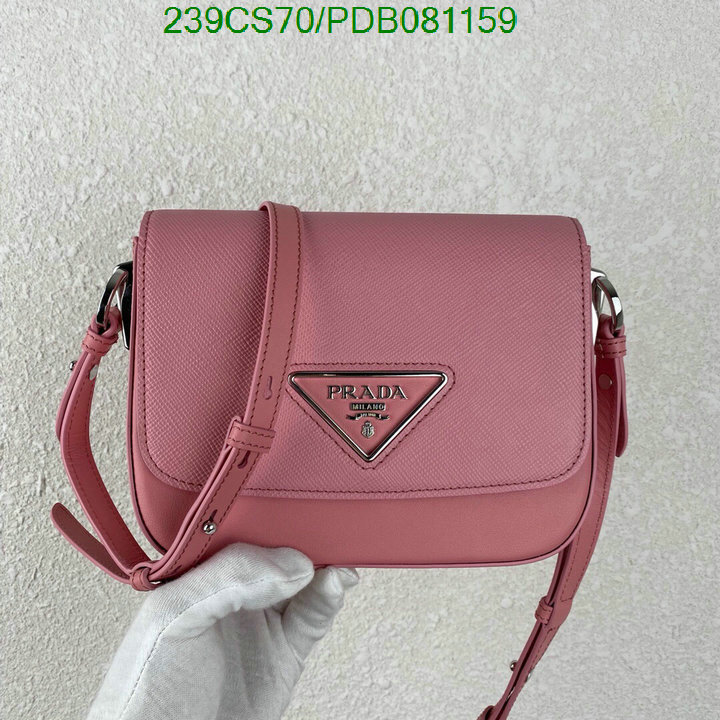 Prada Bag-(Mirror)-Diagonal-,Code:PDB081159,$:239USD