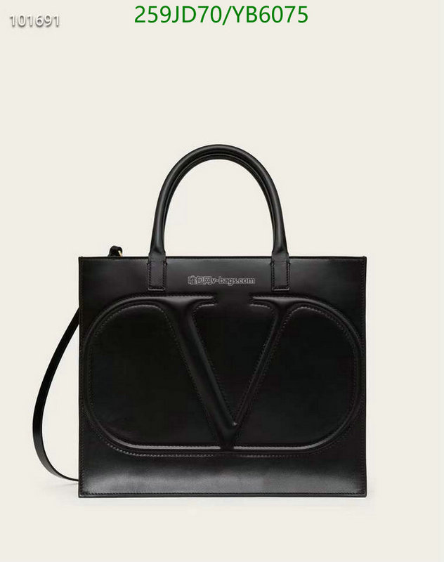 Valentino Bag-(Mirror)-Handbag-,Code: YB6075,