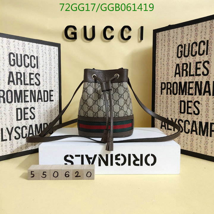 Gucci Bag-(4A)-Ophidia-G,Code: GGB061419,$:72USD