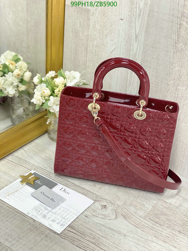 Dior Bags-(4A)-Lady-,Code: ZB5900,$: 99USD