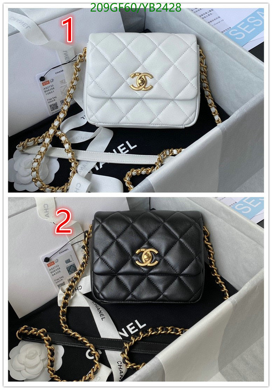 Chanel Bags -(Mirror)-Diagonal-,Code: YB2428,$: 209USD