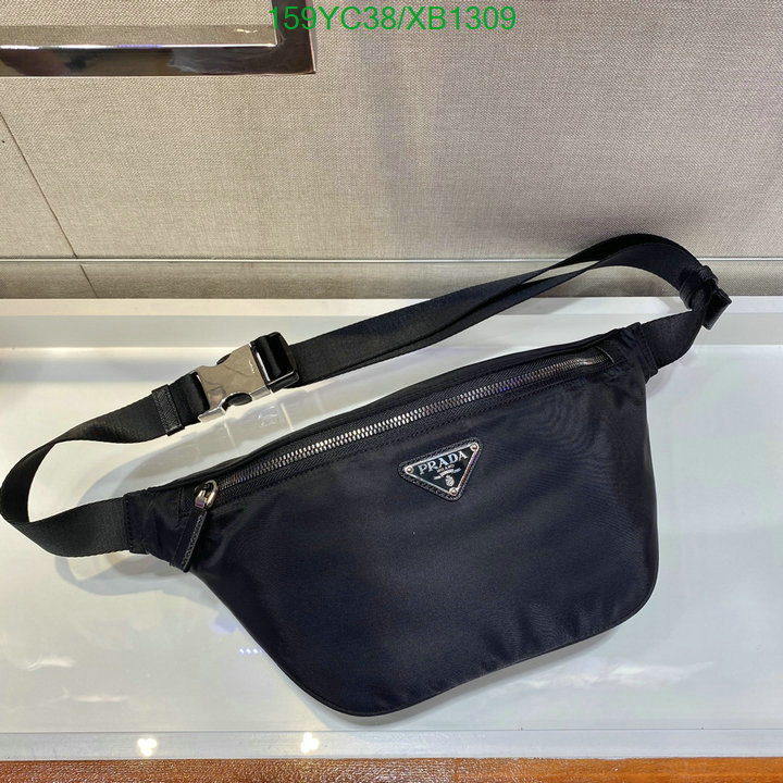 Prada Bag-(Mirror)-Belt Bag-,Code: XB1309,$: 159USD