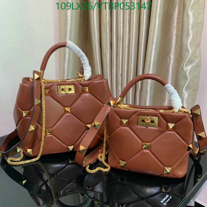 Valentino Bag-(4A)-Roman Stud-,Code: VTBP053147,$: 125USD