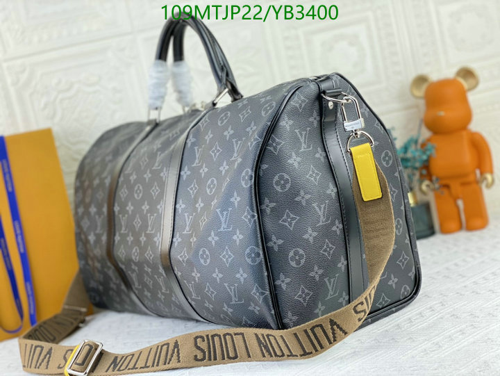 LV Bags-(4A)-Keepall BandouliRe 45-50-,Code: YB3400,$: 109USD
