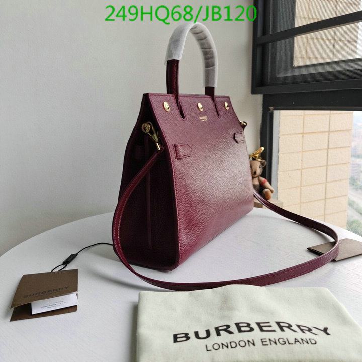 Burberry Bag-(Mirror)-Handbag-,Code: JB120,$: 249USD