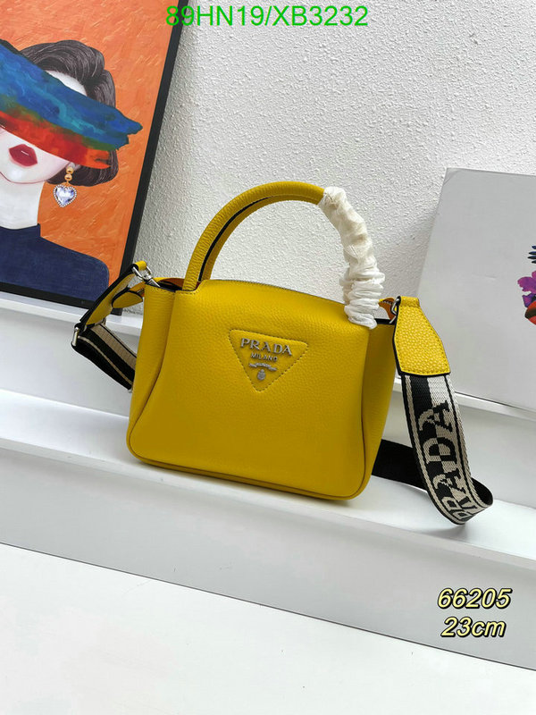 Prada Bag-(4A)-Handbag-,Code: XB3232,$: 89USD