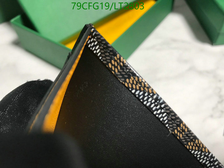 Goyard Bag-(Mirror)-Wallet-,Code: LT2803,$: 79USD