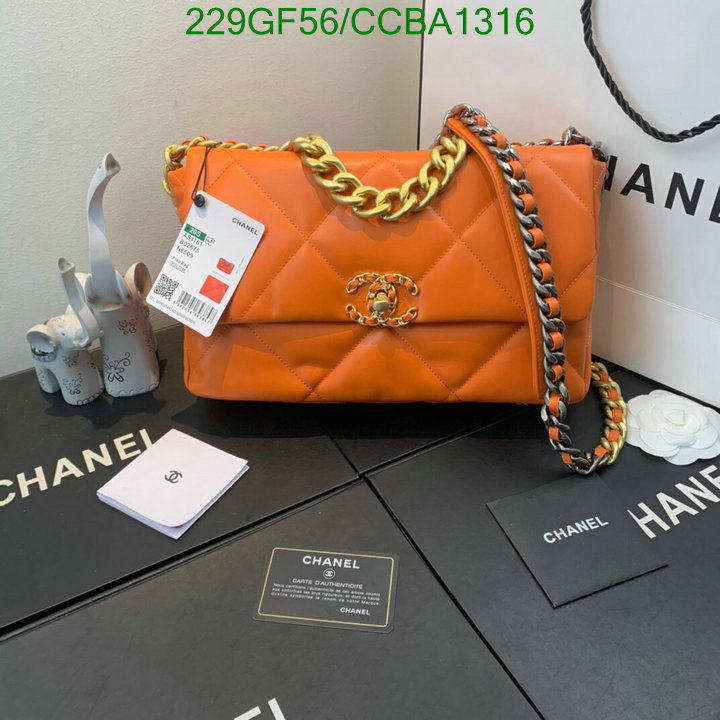 Chanel Bags -(Mirror)-Diagonal-,Code: CCBA1316,$: 229USD