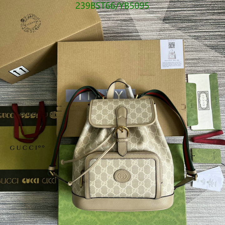 Gucci Bag-(Mirror)-Backpack-,Code: YB5095,$: 239USD