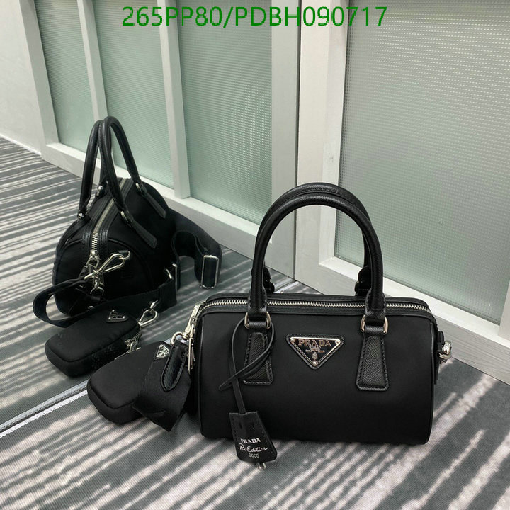 Prada Bag-(Mirror)-Handbag-,Code:PDBH090717,$:265USD