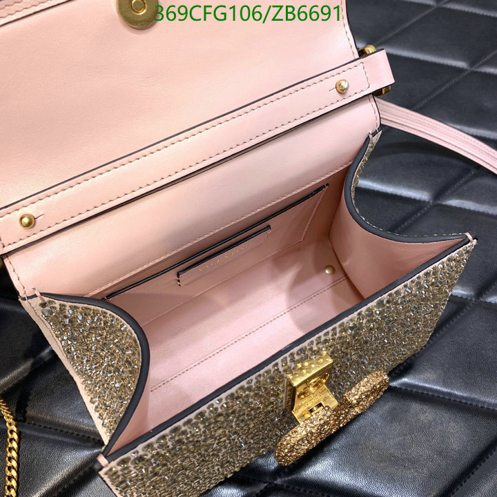 Valentino Bag-(Mirror)-Diagonal-,Code: ZB6691,$: 369USD