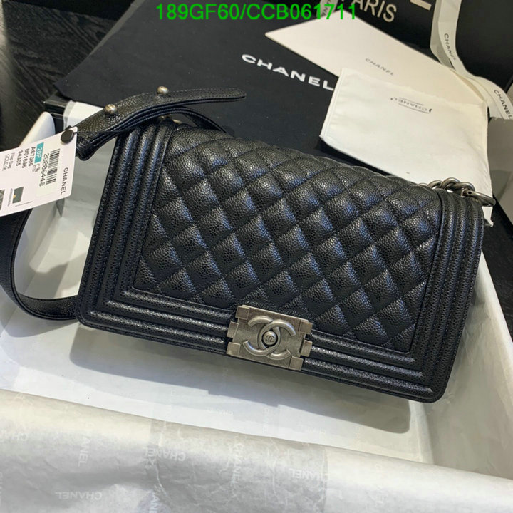 Chanel Bags -(Mirror)-Le Boy,Code: CCB061711,$: 189USD