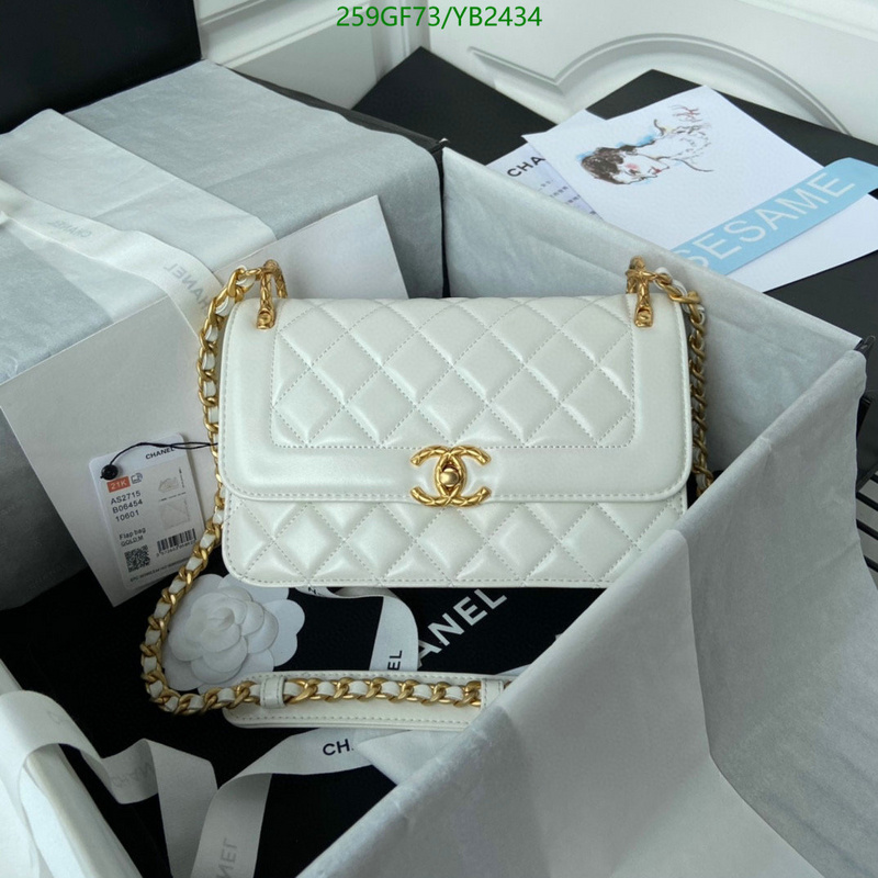 Chanel Bags -(Mirror)-Diagonal-,Code: YB2434,$: 259USD