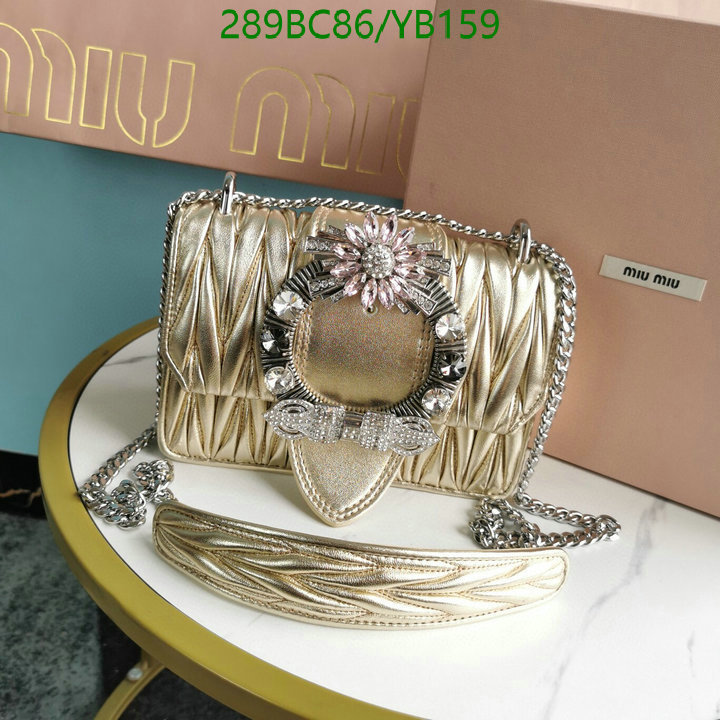 Miu Miu Bag-(Mirror)-Diagonal-,Code: YB159,$: 289USD