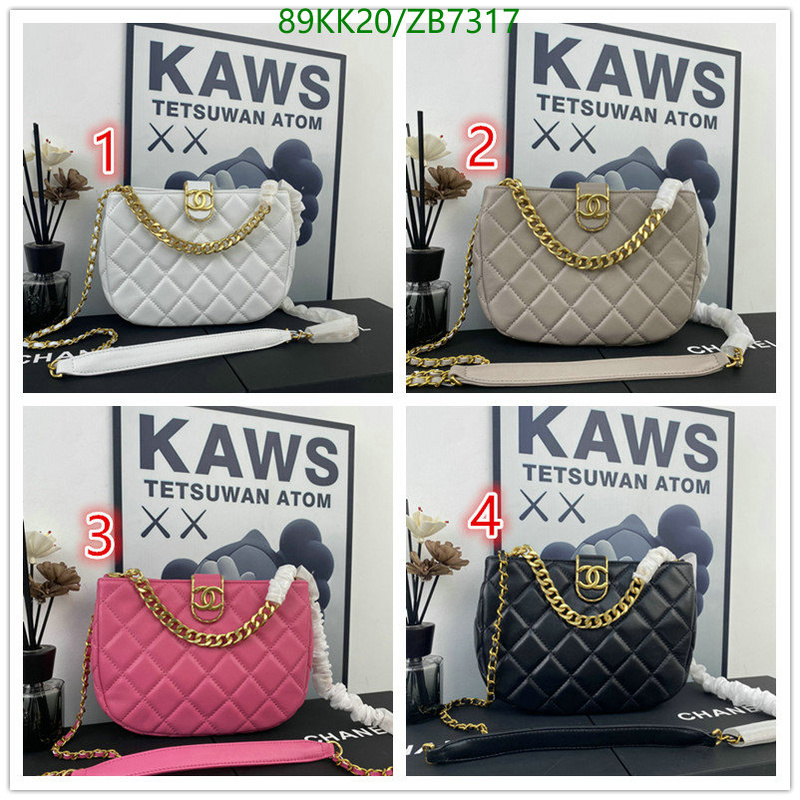 Chanel Bags -(Mirror)-Diagonal-,Code: ZB7317,$: 89USD