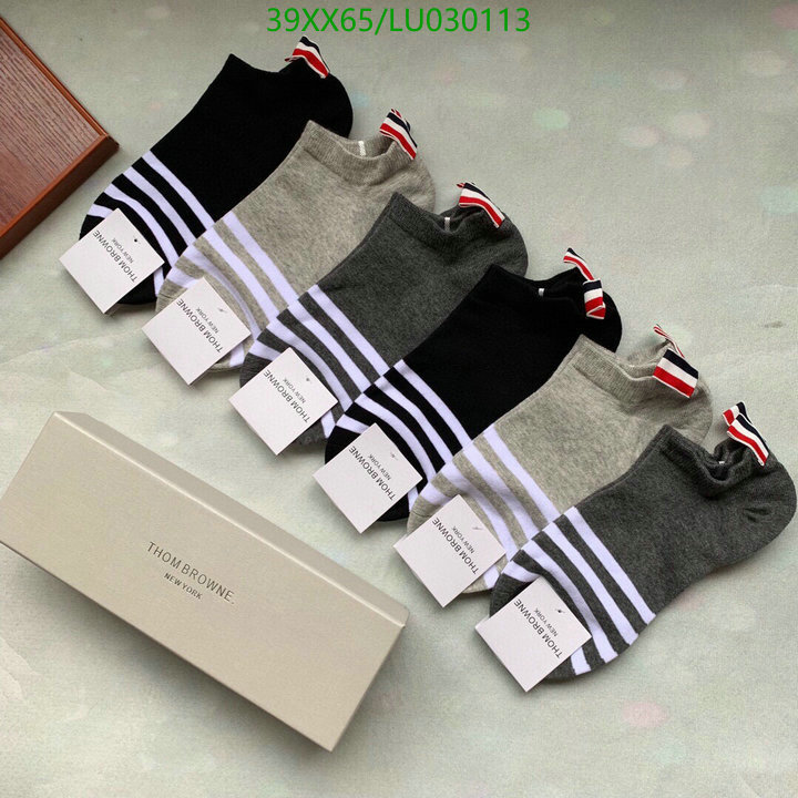 Sock-Thom Browne, Code: LU030113,$: 39USD