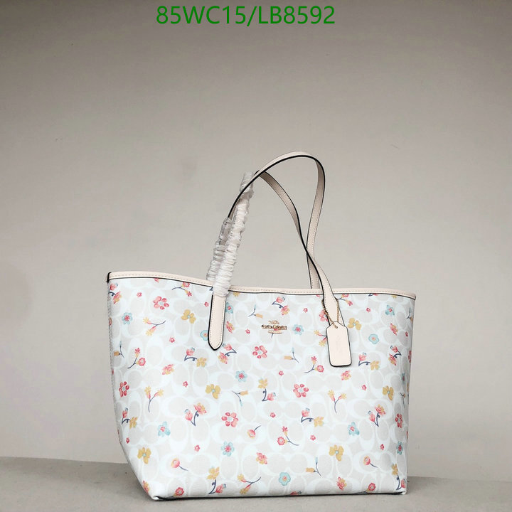 Coach Bag-(4A)-Tote-,Code: LB8592,$: 85USD