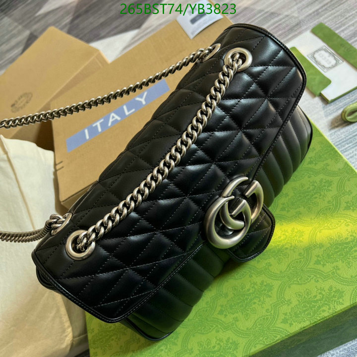 Gucci Bag-(Mirror)-Marmont,Code: YB3823,$: 265USD