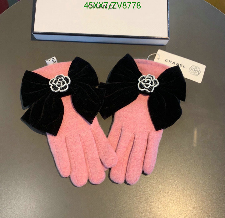 Gloves-Chanel, Code: ZV8778,$: 45USD