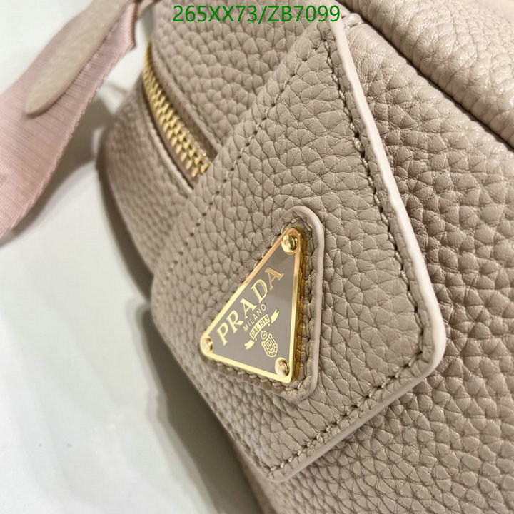 Prada Bag-(Mirror)-Handbag-,Code: ZB7099,$: 265USD