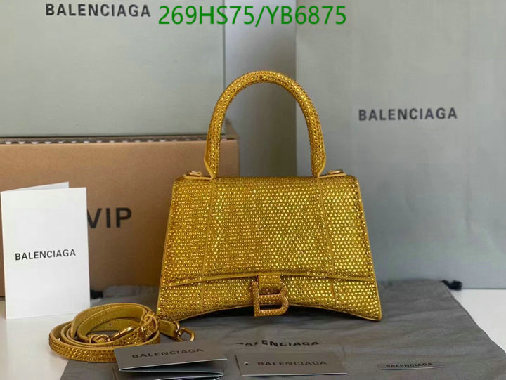 Balenciaga Bag-(Mirror)-Hourglass-,Code: YB6875,