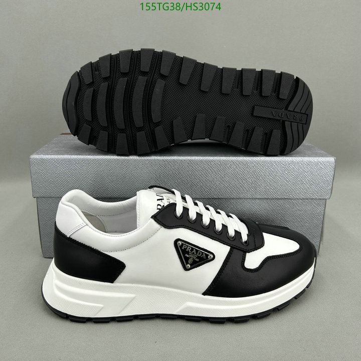 Men shoes-Prada, Code: HS3074,$: 155USD