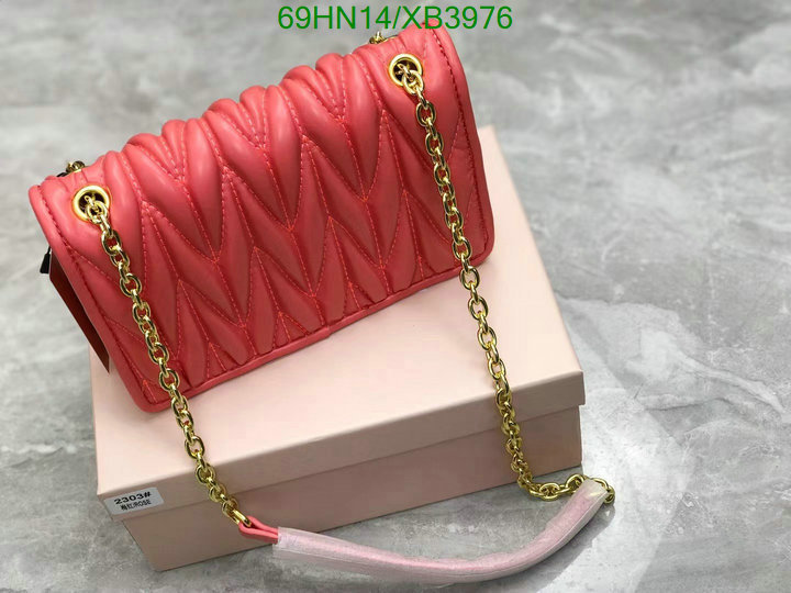 Miu Miu Bag-(4A)-Diagonal-,Code: XB3976,$: 69USD